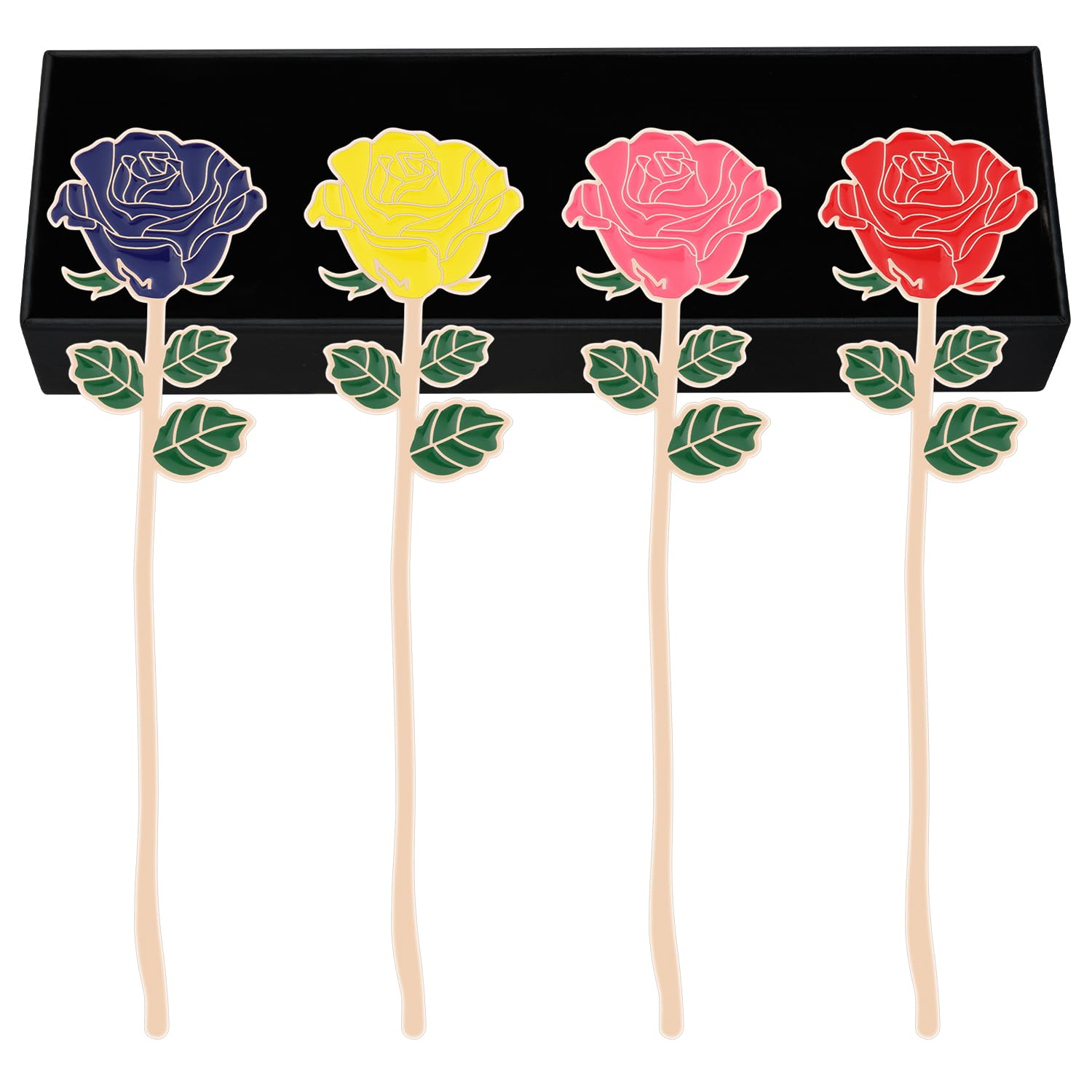 Metal Rose Bookmark Gift, Bookmarks for Women Mother's Day, Girlfriend and Friend Graduation, Teacher's Day, Thanksgiving, Cute Bookmarks GiftFor Book