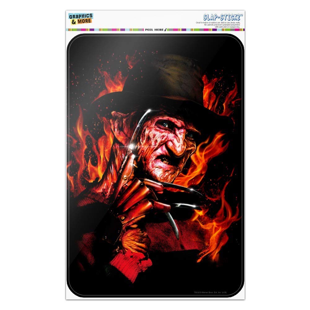 GRAPHICS & MORE A Nightmare on Elm Street Freddy's Fire Home Business Office Sign