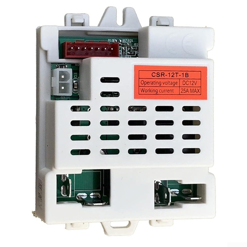 12V Children's Electric Car Remote Control and Receiver Kit, 2.4G CSR-12T-1B Wireless Controller with Strong Anti-Interference for Toy Vehicle Replacement Parts(CSR-12T-1B)