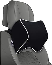 obliq Memory Foam Car Headrest Cushion, Neck Rest Seat Pillow for Pain Relief, Ergonomic Cervical Support for All Cars (Black)