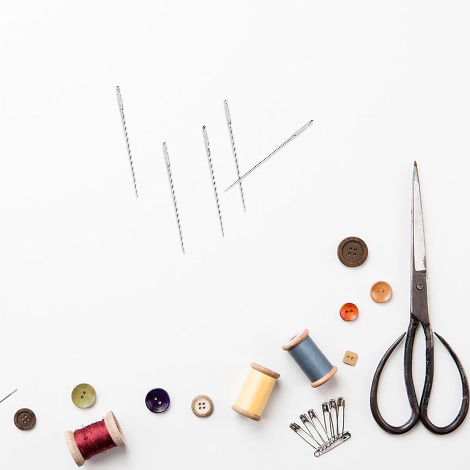 ARTIBETTER 5sets Manual Thread Sewing Needles Weaving Needles Complete for Beginners Professionals