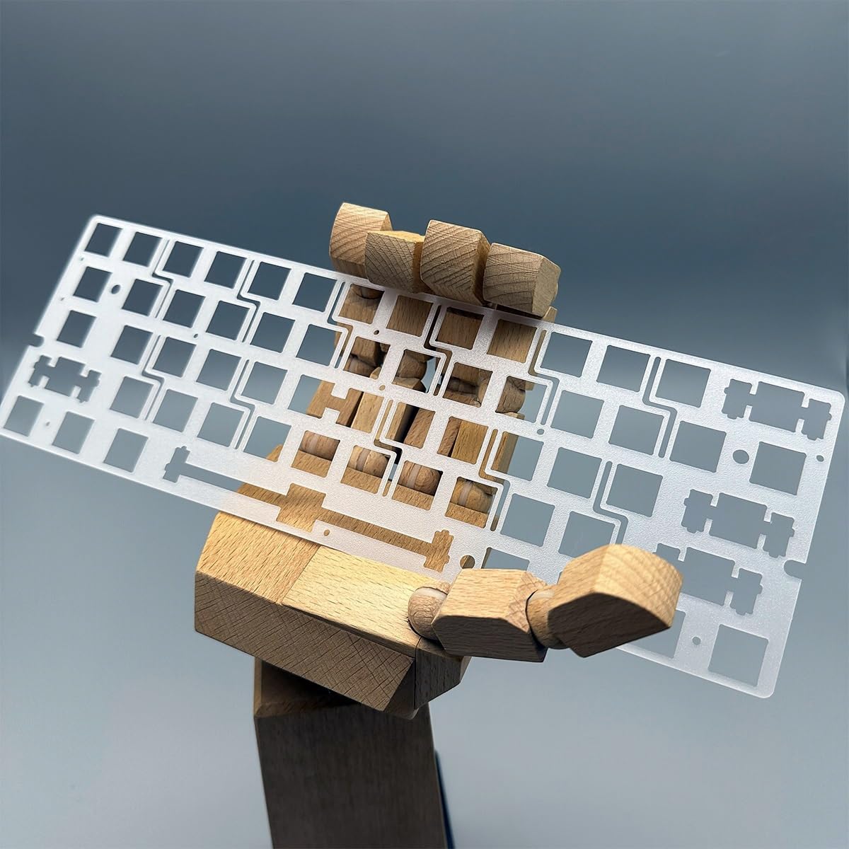Amazon.com: Metrickeys Wooting 60HE Keyboard PC / FR4 / POM/Carbon 
