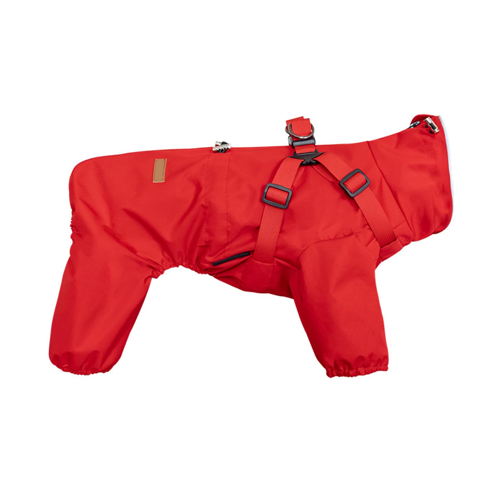 Huangang Redark Grey Pet Dog Raincoats Suitable For Large And Small Dog Clothes Windproof And Waterproof Puppy Rainwear