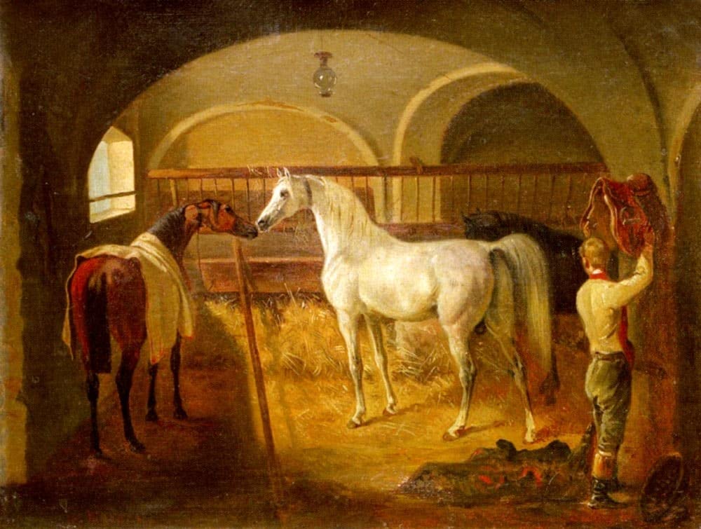 Murales lienzo de Jacques-Laurent Agasse para decoración elegante de paredes (60x90cm) 5