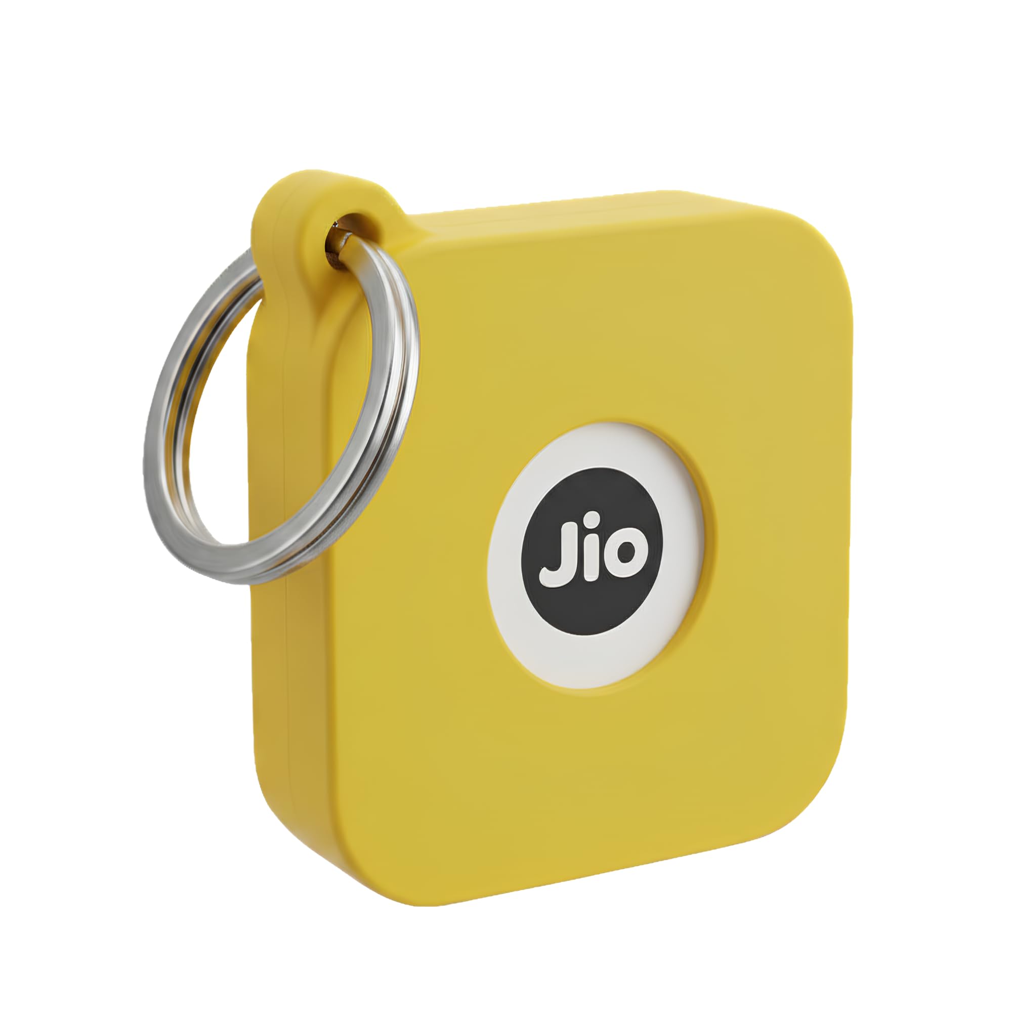 Case for JioTag with Keychain Ring, Protective Holder Cover for Jio Tag Tracker, Anti-Lost & Shockproof Accessory for Keys, Luggage, Pets, and Backpacks (2, Yellow)-image-22