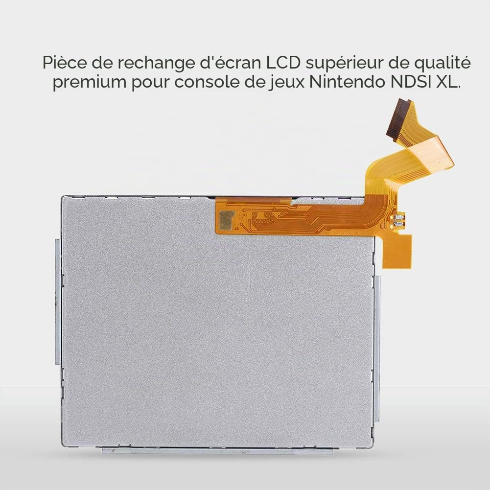 DS écran Remplacement Verre Pièces de Rechange Accessoires Haut Supérieur écran LCD pour XL Dsi (Écran supérieur NDSI XL)