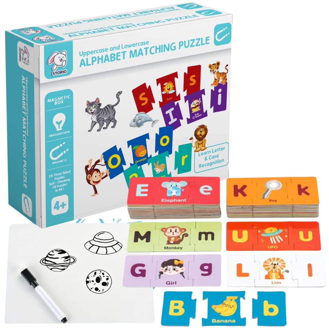 Storio Magnetic Alphabet Matching Puzzle for Baby, Multicolor (B0BQGVSR25) Amazon Price History, Amazon Price Tracker