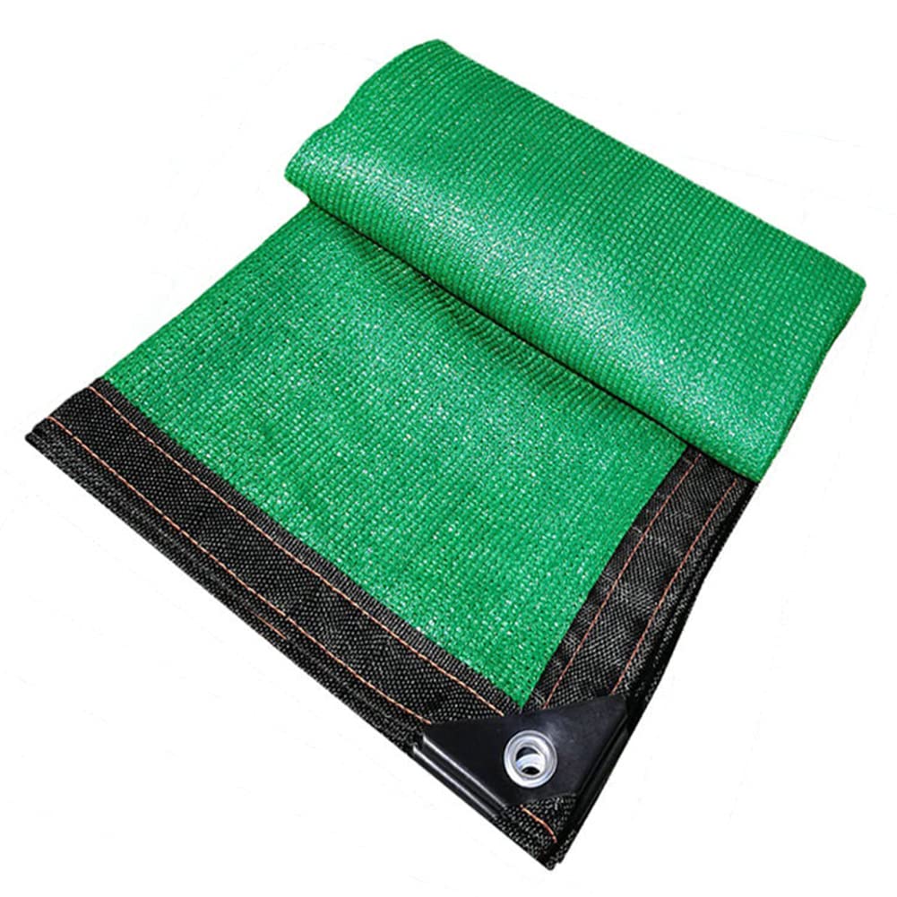 Shade Cloth Net Weatherproof Breathable Sun Shade Sail Insulation And Humidification Garden Plant Shade Netting Antioxidant Shade Net,Green,2x5m