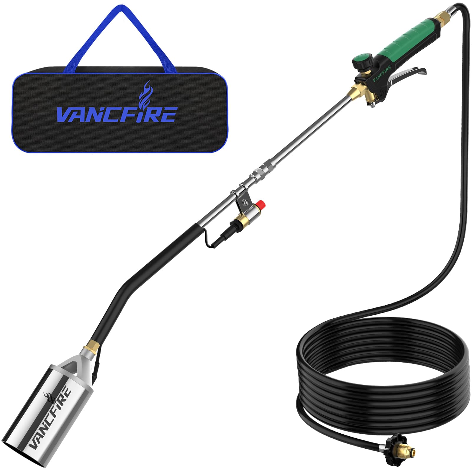 Photo 1 of Propane Torch Weed Burner Kit with with Igniter & Turbo Trigger for Weeding