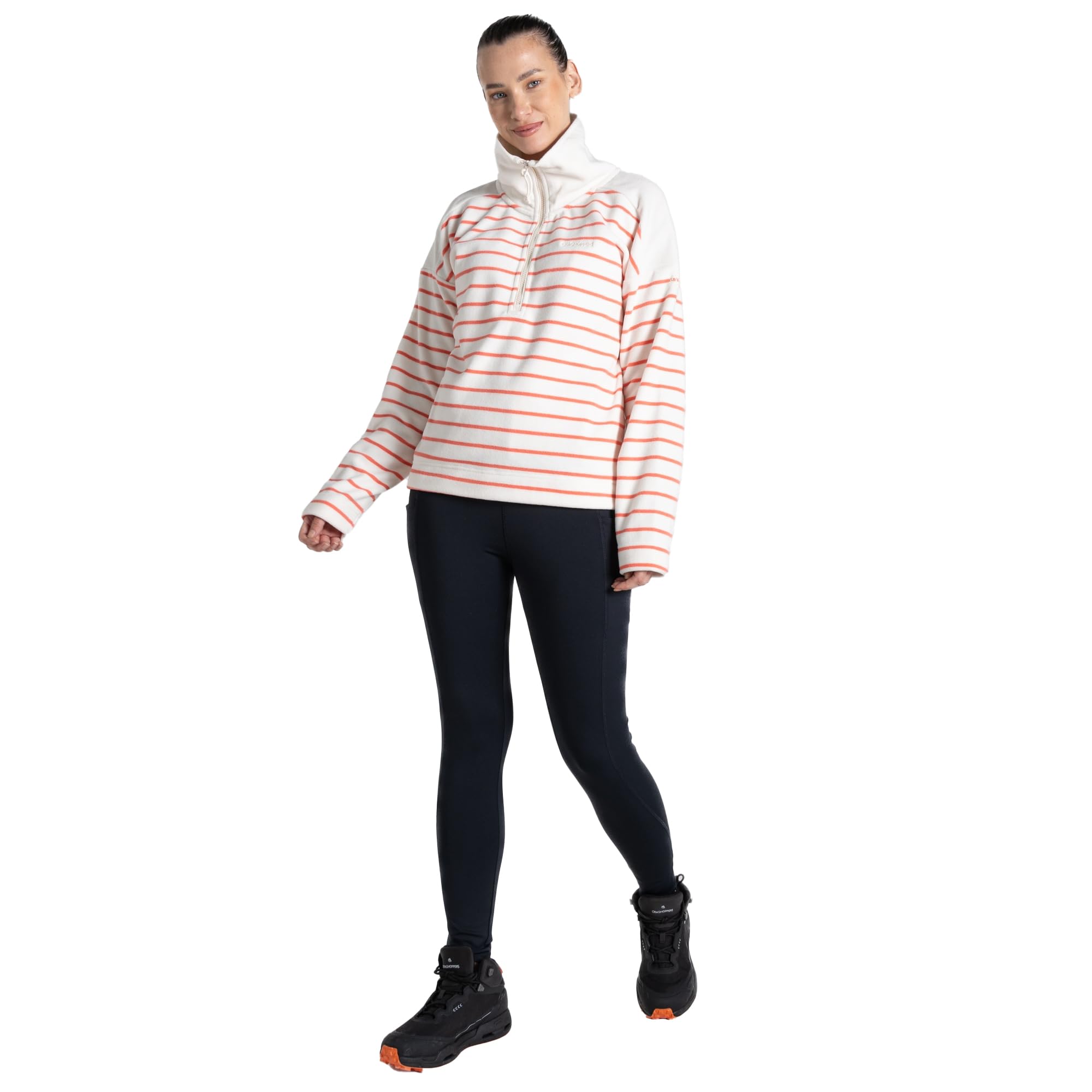 Craghoppers Lily-Chaqueta de Forro Polar con Media Cremallera para Mujer Jersey