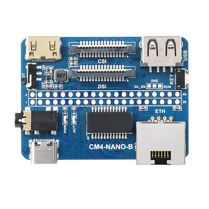Carte d'extension CM4 IoT industriel avec Gigabit Ethernet et HDTV