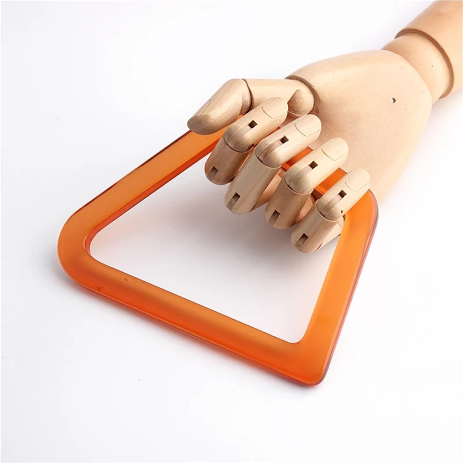 4 asas de color ámbar for bolsos, marcos de costura, asas for hacer bolsos, accesorios hechos a mano.(17.5cm)