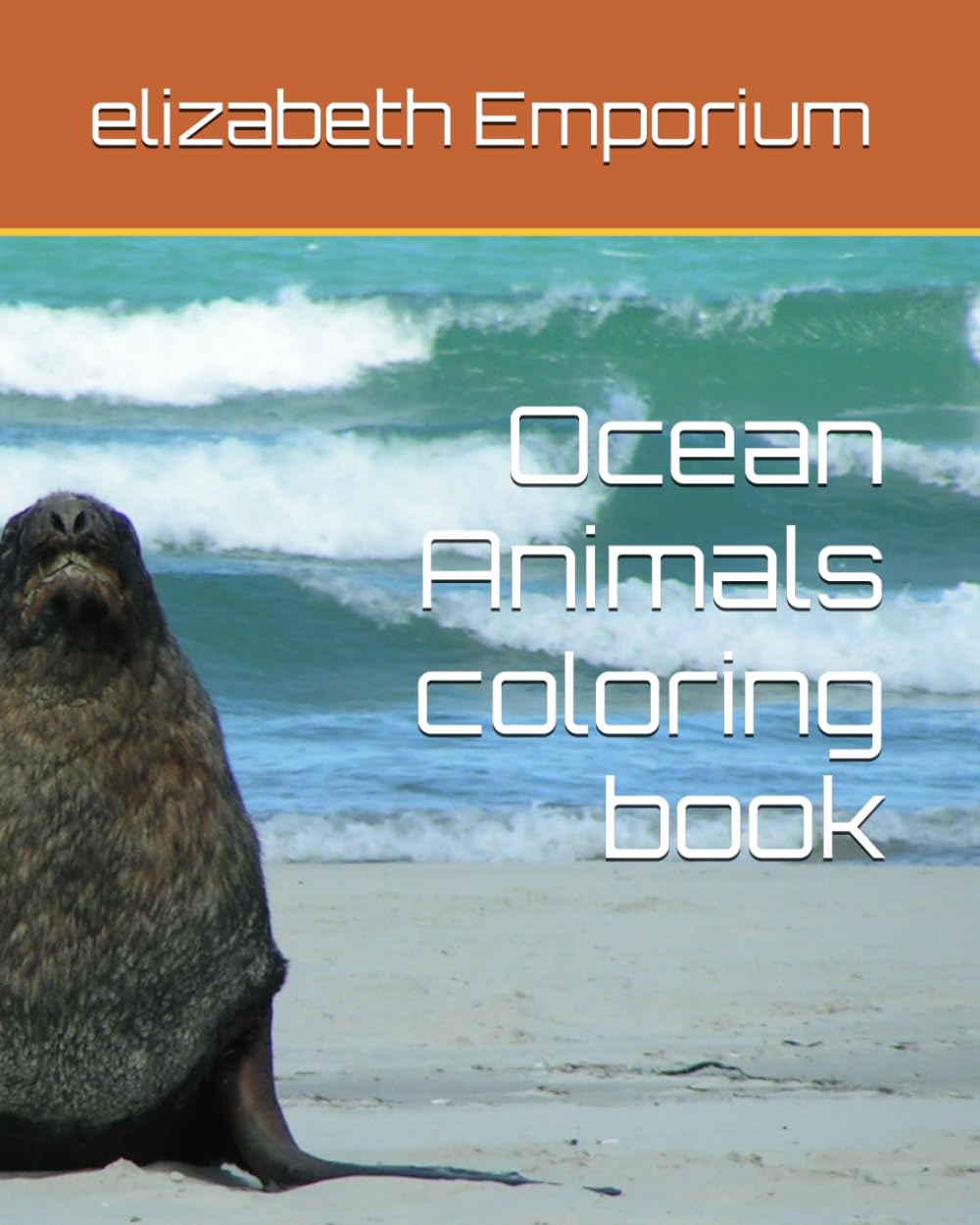 Ocean Animals coloring book