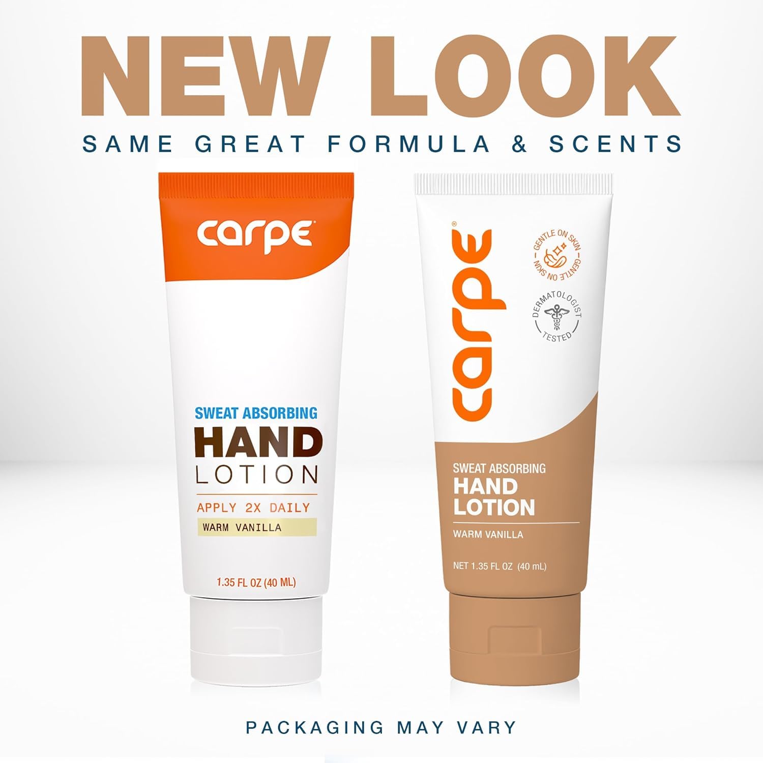Carpe Schweißabsorbierende Handlotion (2 Stück) Eine sanfte Lotion, die von Dermatologen empfohlen wird, die hilft, das Schwitzen der Hände zu stoppen, ideal bei Hyperhidrose oder Schwitzen
