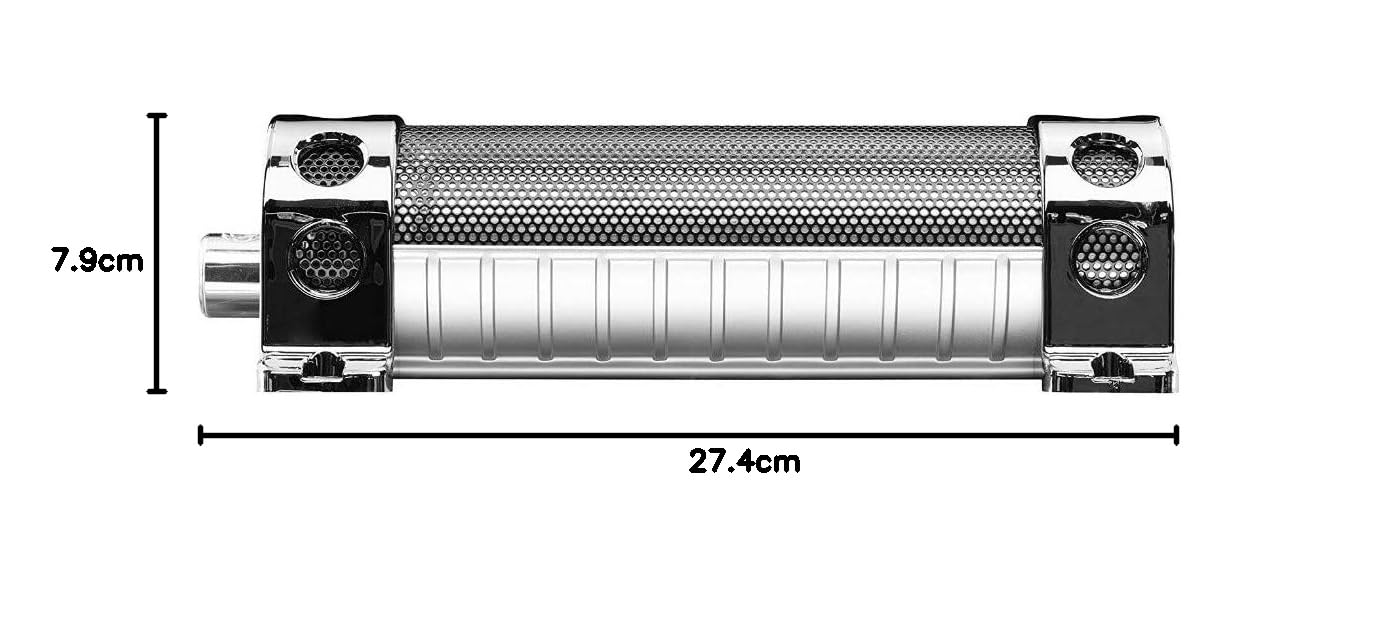 1 condensateur Compatible avec Boss Audio Systems CAP18 Cap 18 Hybrides 18 Farad jusqu'à 18000 Watts rms voltmètre numérique, 1 pièce