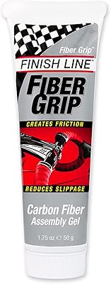 Finish Line Fiber Grip Carbon Fiber Bicycle Assembly Gel, 1.75-Ounce Tube (Japan Import)
