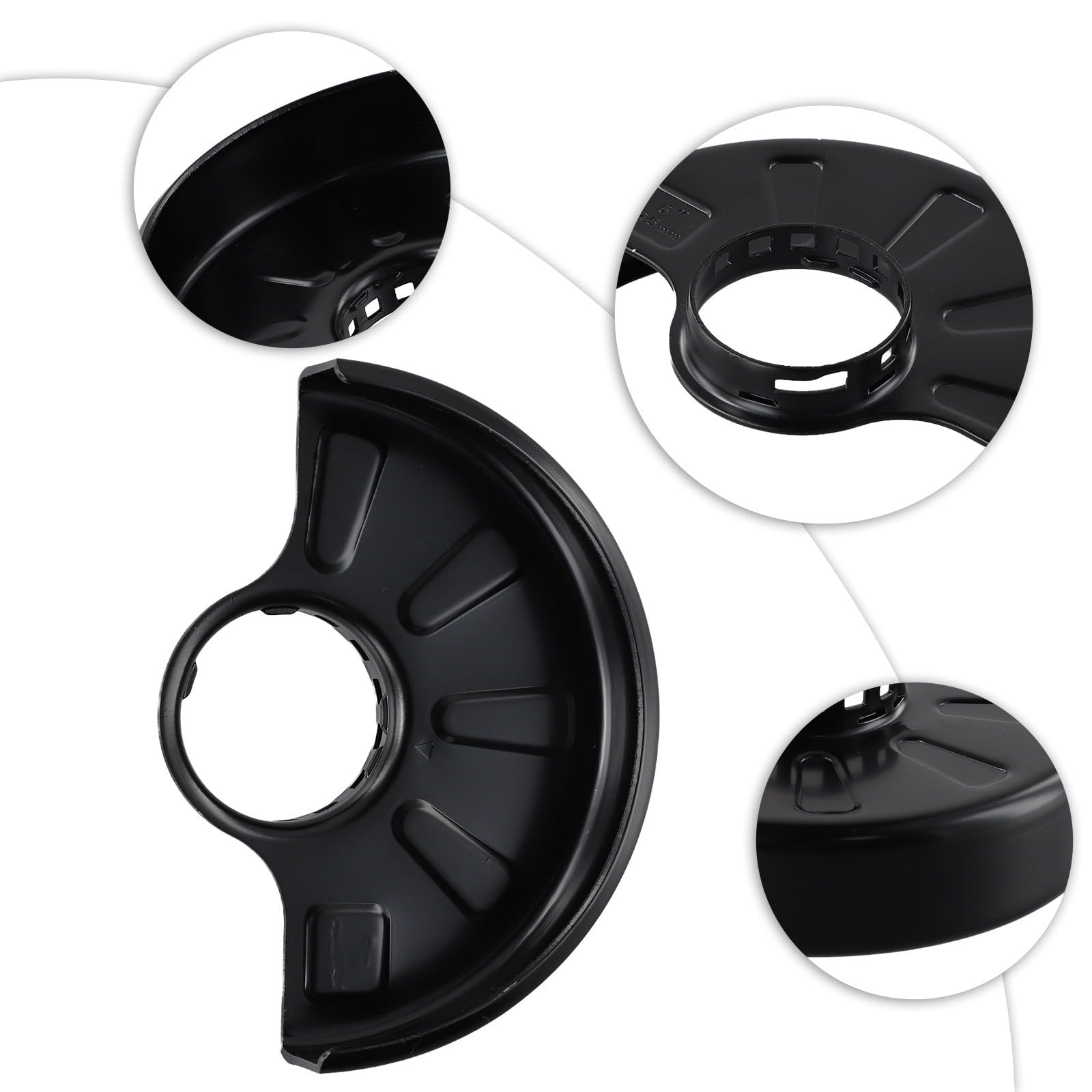 Lecreatekit Protezione per smerigliatrice angolare DeWalt DCG405 18 V 125 mm, parte di ricambio N501323, copertura di sicurezza in plastica e metallo nero