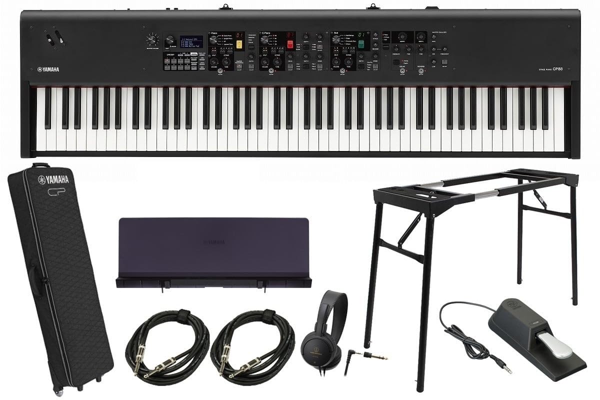 Amazon | YAMAHA / CP88 アクセサリーセット！ 88鍵盤ステージピアノ