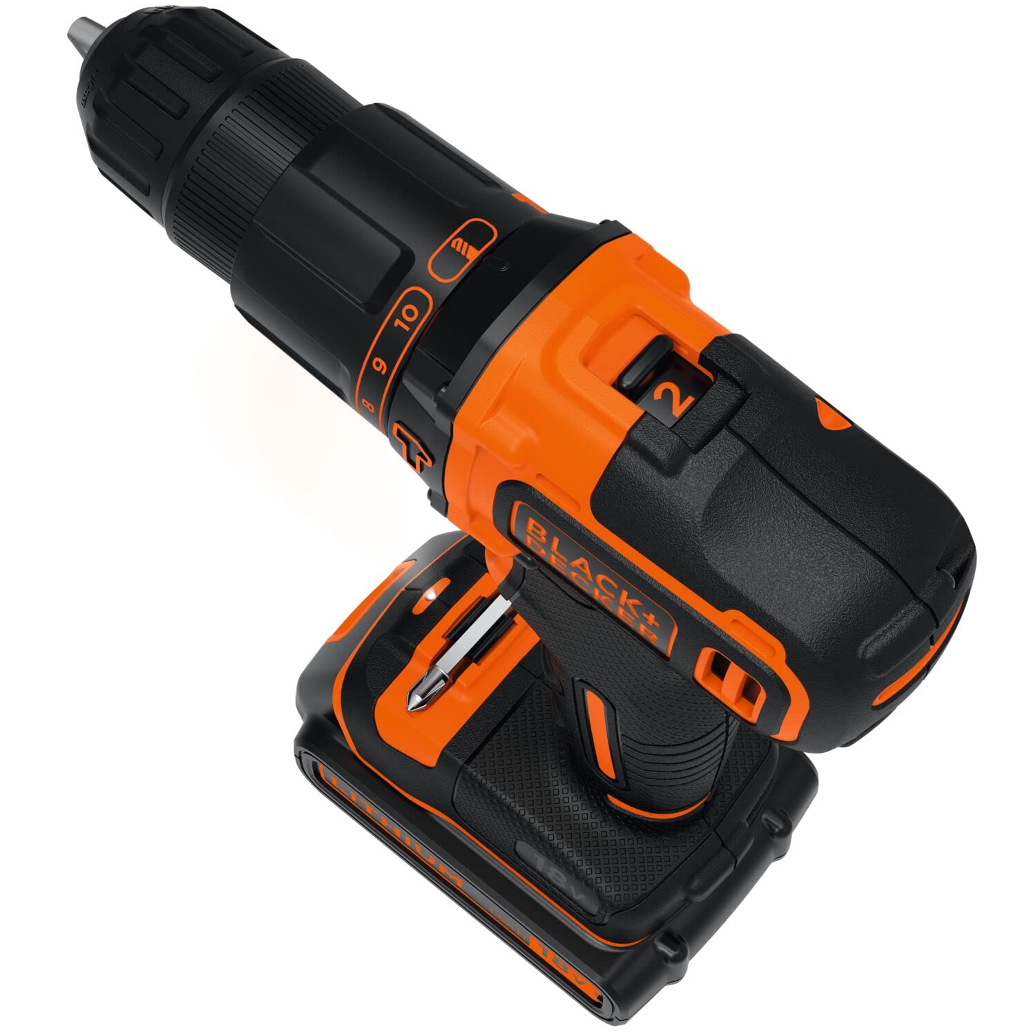 BLACK+DECKER 18V Lithium-Ion 2-Speed 