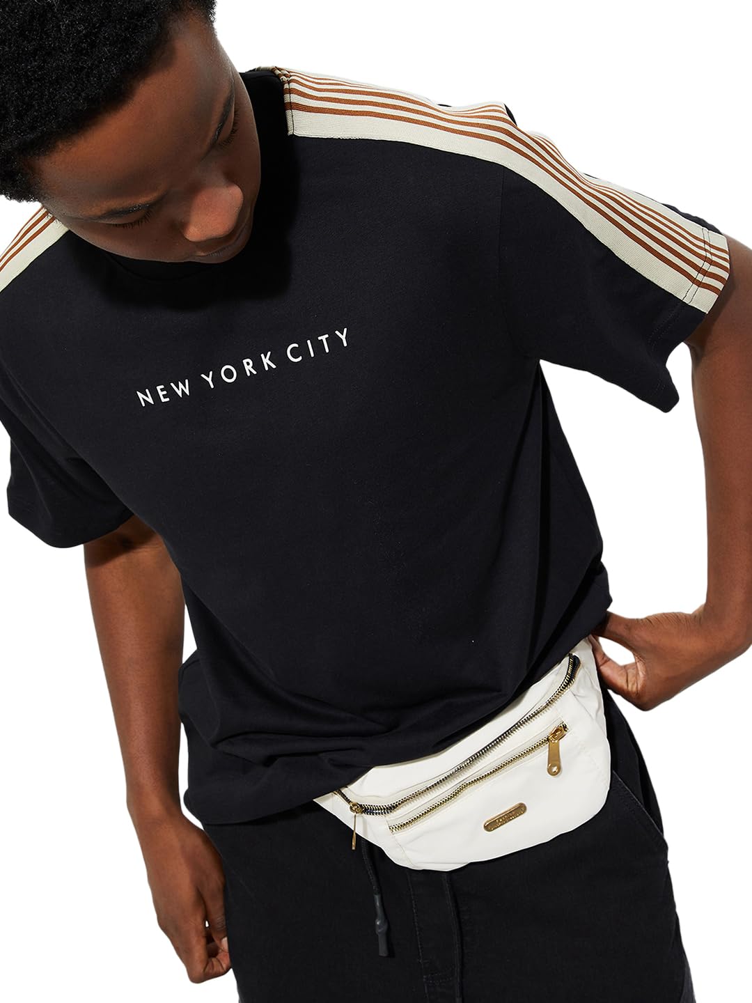 max Men Cotton URB_N Regular Fit Solid T-Shirt-picture-29