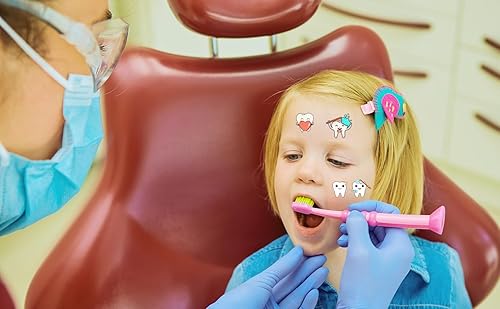 Miniatura 5 de Más de 380 calcomanías de tatuajes temporales de dientes  Hospital Dental Salud Dental Cepillo de Fiesta de Dientes Temático de Dientes de Baby