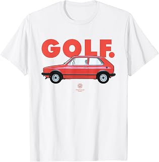 Golf GTI Mk1 Red Retro T-Shirt