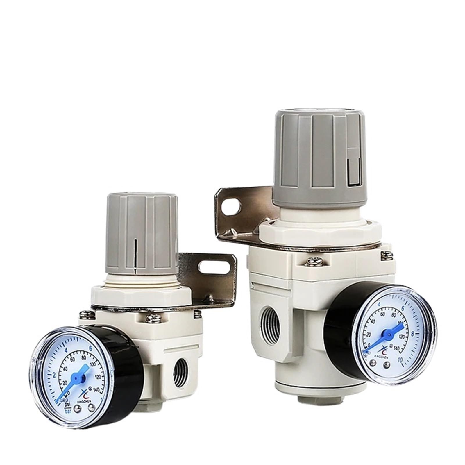 Regulador AR2000 1/4 3/8 1/2Válvula reguladora de presión AR-2000 Válvula alivio del compresor aire, procesador fuente Gas(Ar2000-02)