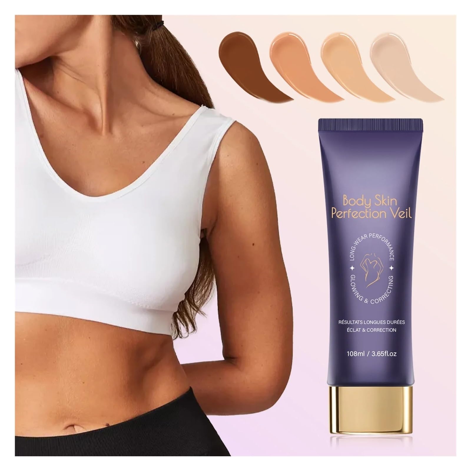 leg concealer Concealer mit hoher Deckkraft, langanhaltende wasserfeste Grundierung, BB-Creme for Gesichts-Make-up, Abdeckung, Anti-Augenringe, Sommersprossen, Basiskosmetik