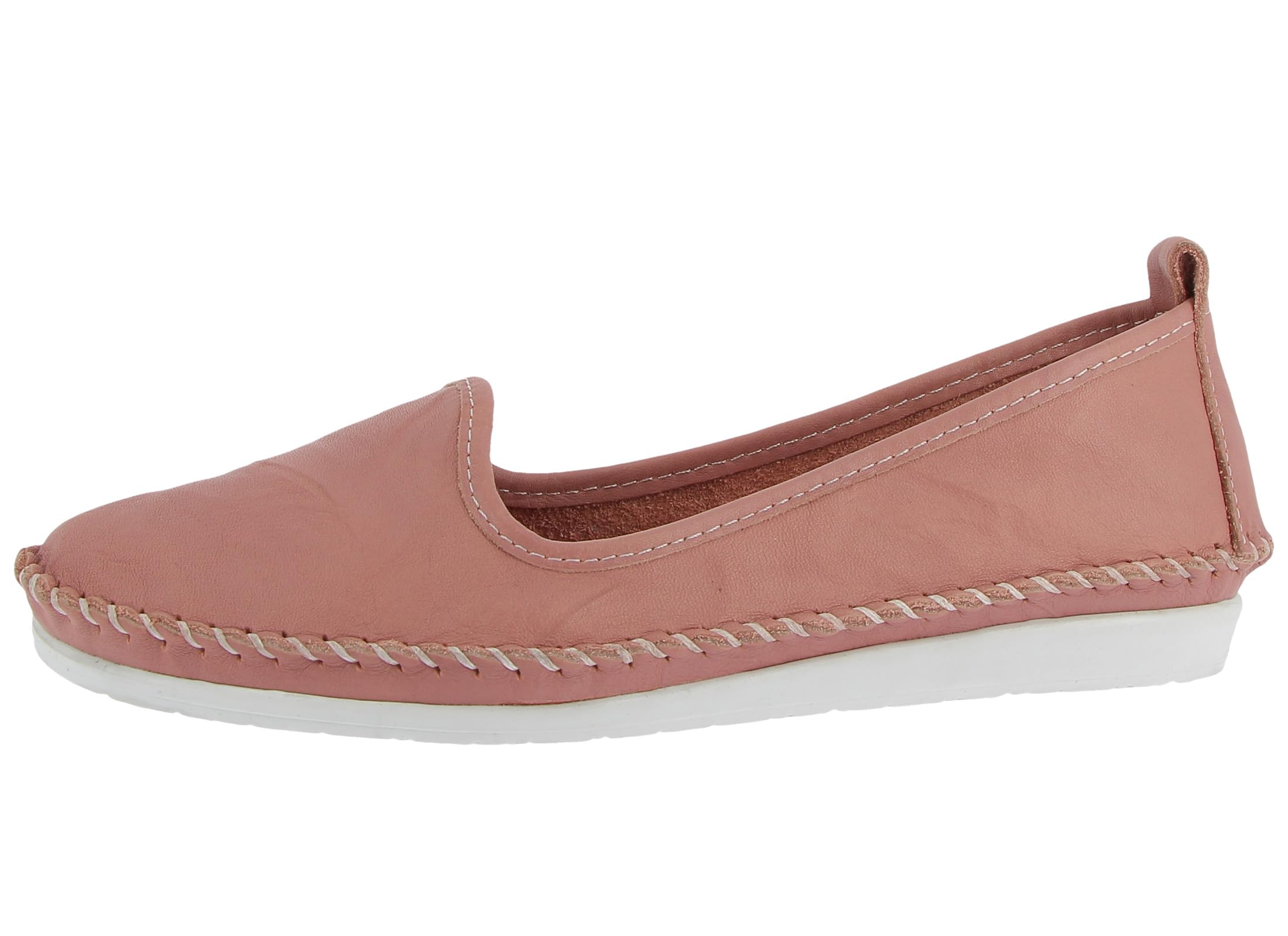 Andrea Conti Women's Slippers 0027449 Ballerina Moccasins, Pink, 6 UK