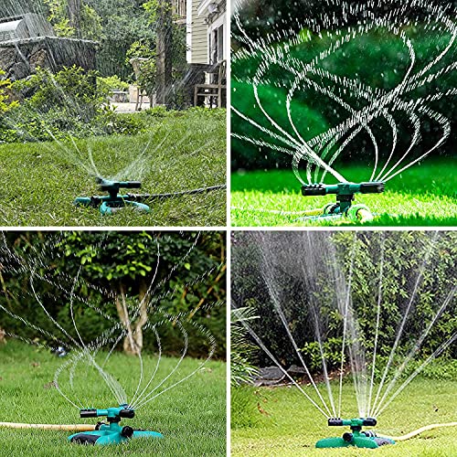 Image of ADA Automatic Garden Sprinkler 360 Rotating Adjustable Water Sprinkler, Multipurpose Yard Sprinklers for Plant Irrigation