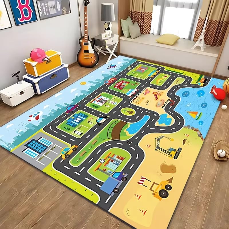 Tapis système de circulation routière pour éducation enfants