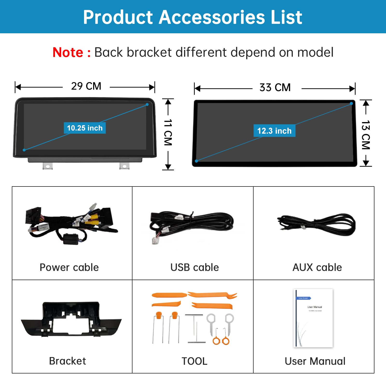 Autorradio de 12,3'', Apple CarPlay/Android Auto/Mirrorlink/GPS para BMW Serie 2 F45 F46 2013-2016 con Pantalla táctil NBT, actualización de estéreo para automóvil
