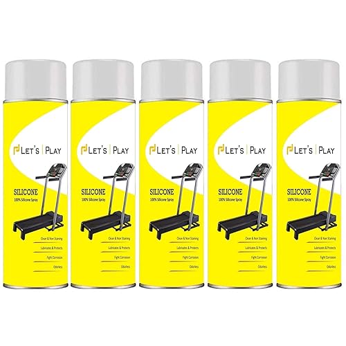 LET'S PLAY® Treadmill Lubricant Spray 100 Silicone Oil for Treadmill