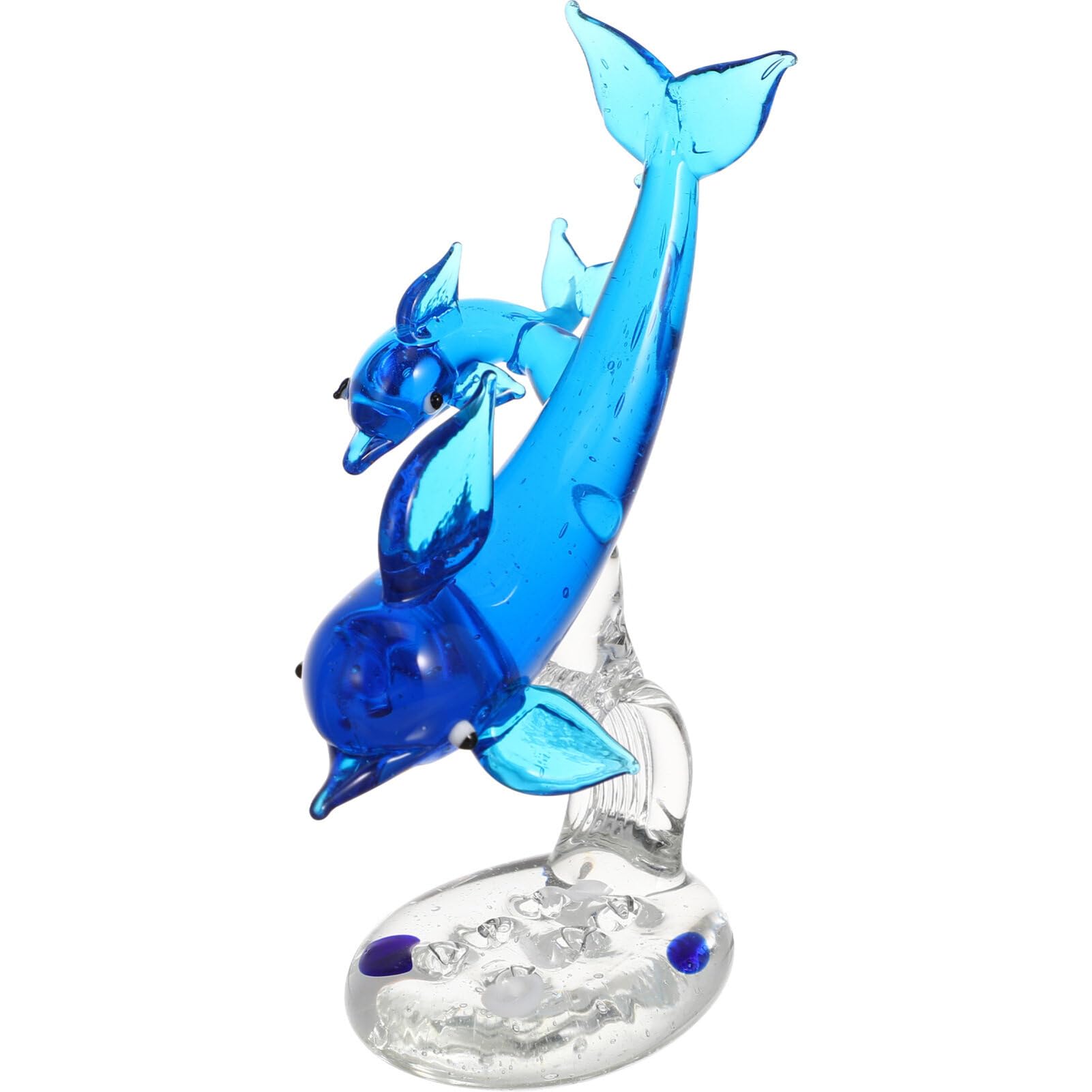 Amazon.com: Garneck Dolphin Decor Crystal Glass Dolphin Figurine