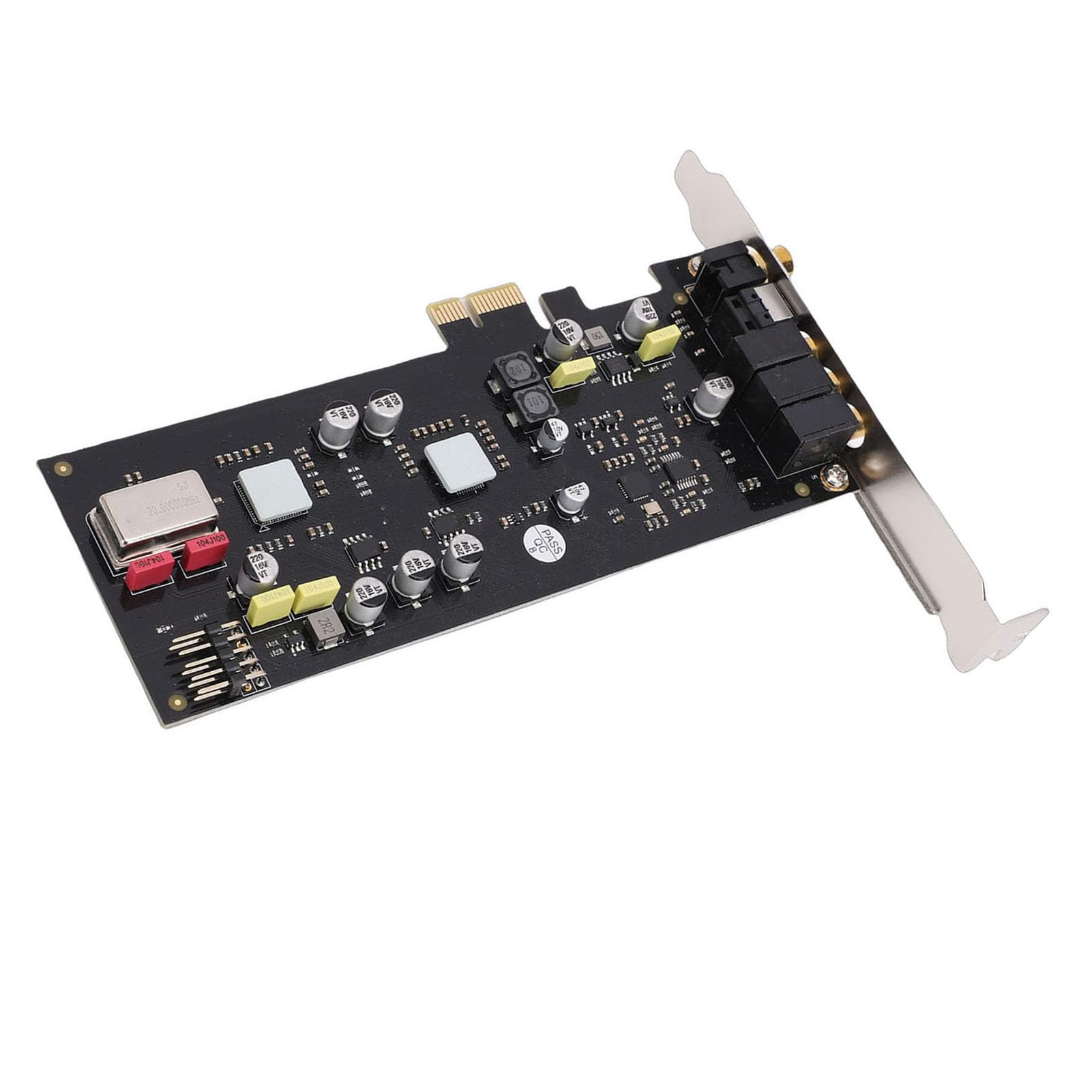 XUMIUZIY SSS1700 PCIe-Soundkarte | Glasfaser-Koaxial-Digital-HiFi-interne Stereo-Audiokarte