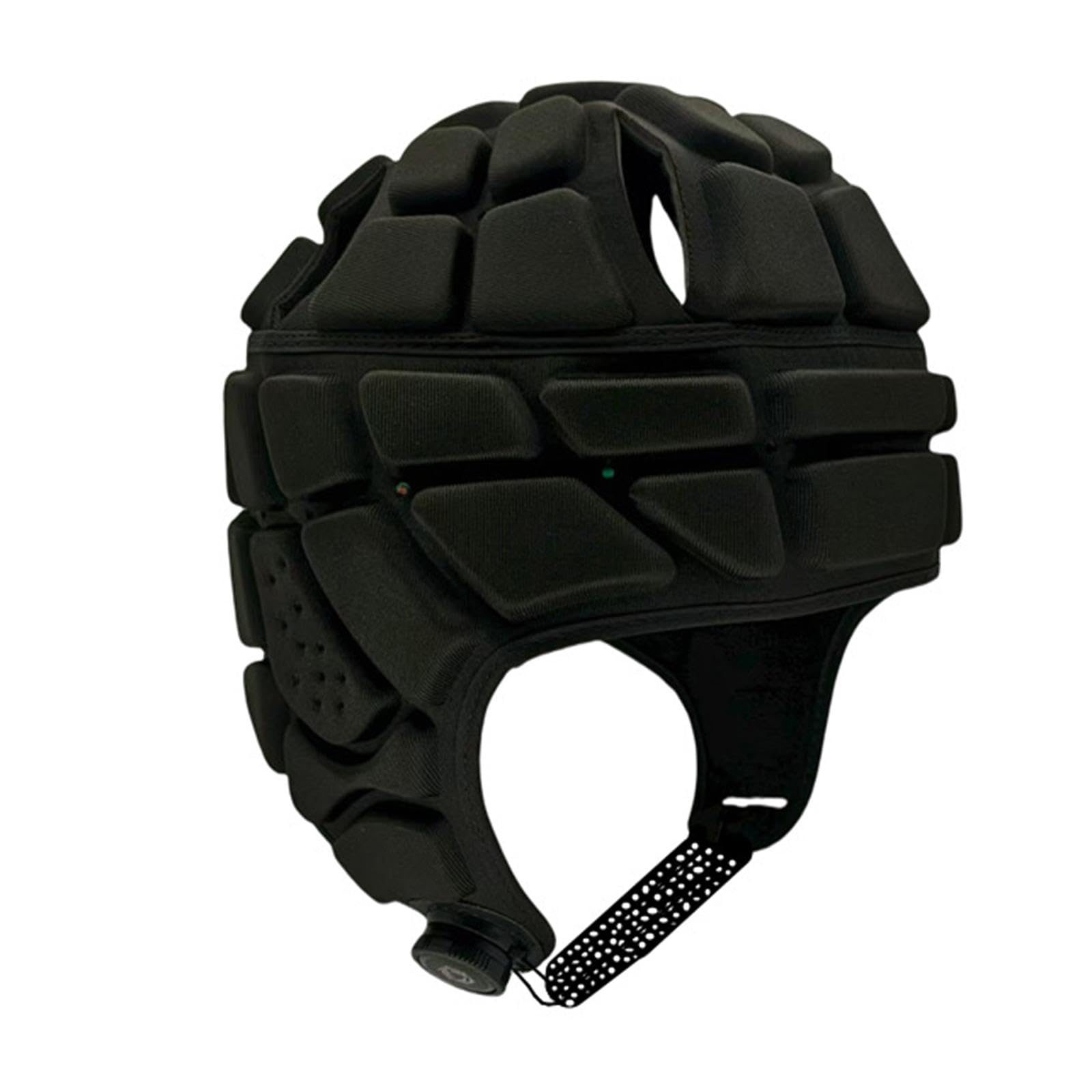 perfk Casco da Football Americano, Regolabile, con Imbottitura Morbida, per Hockey, Wrestling, Rugby, Adulti e Giovani.