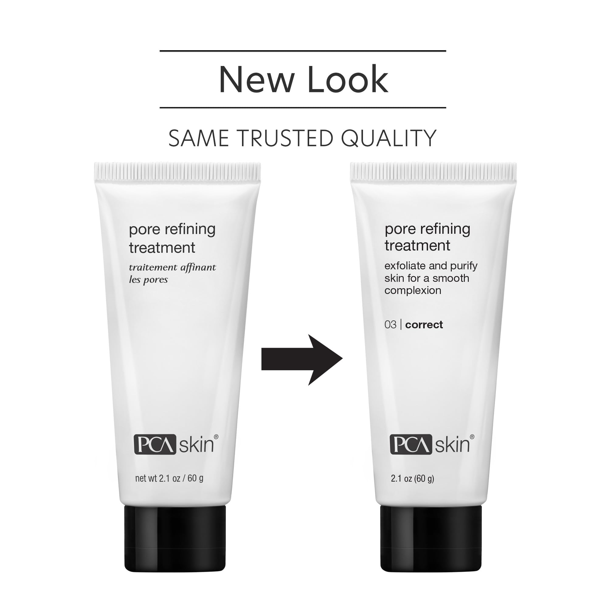 PCA SKIN Pore Refining Treatment - Exfoliates & Purifies Skin with Clay, Mandelic Acid, Enzymes, Rice Powder & Pumice (2.1 oz)