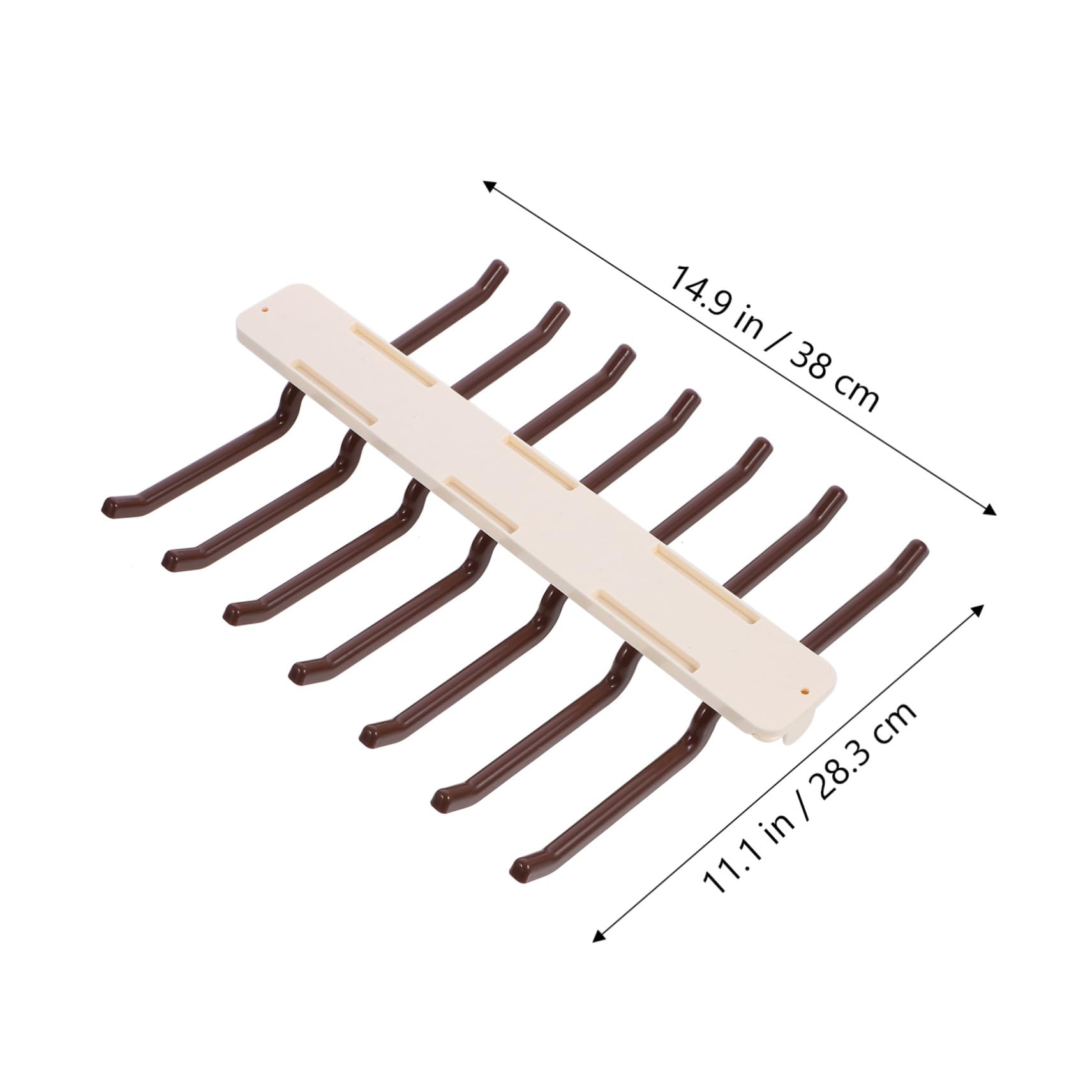 TIDTALEO Retractable Closet Pants Hanger Adhesive Wardrobe Sliding Rail Hook for Underwear and Organization Space Saving Storage for Efficient Closet Management