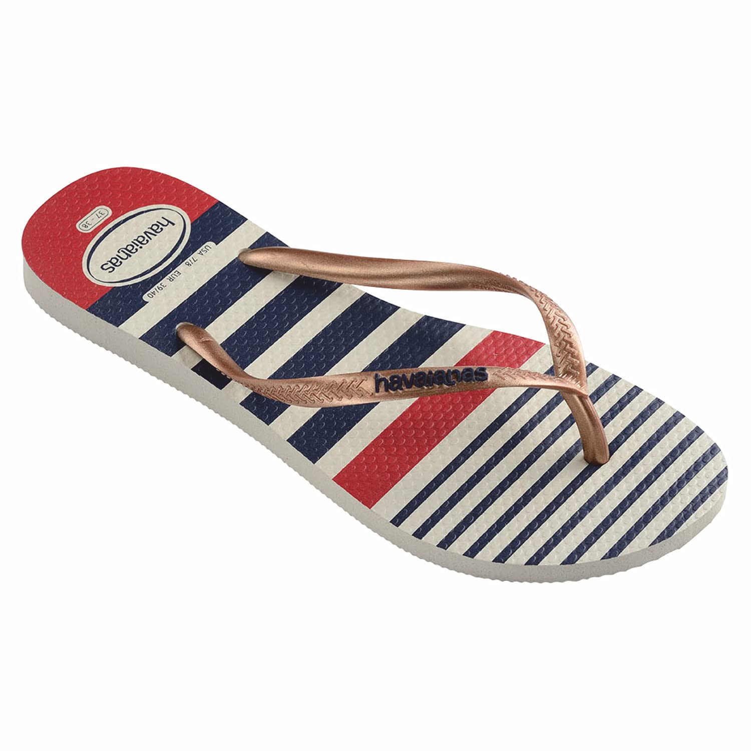 Havaianas Womens Slim Nautical Flip Flops (B09CZ8P513) Amazon Price History, Amazon Price Tracker
