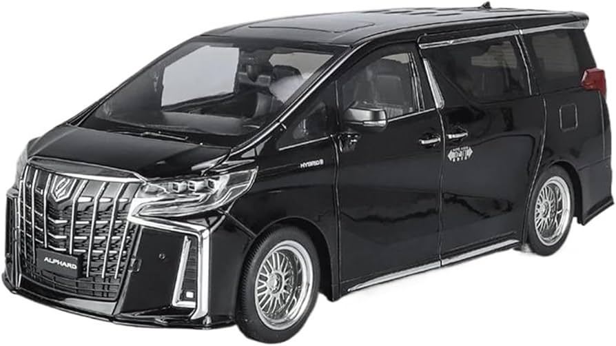 トヨタ TOYOTA アルファード 1/18 ミニカー ブラック H172 トヨタ TOYOTA アルファード 1/18 ミニカー ブラック H172