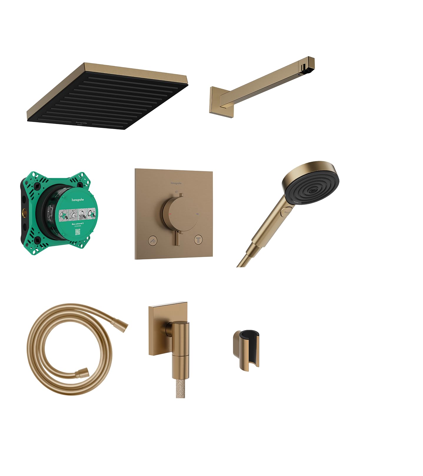 hansgrohe Pulsify E Zestaw prysznicowy podtynkowy z termostatem