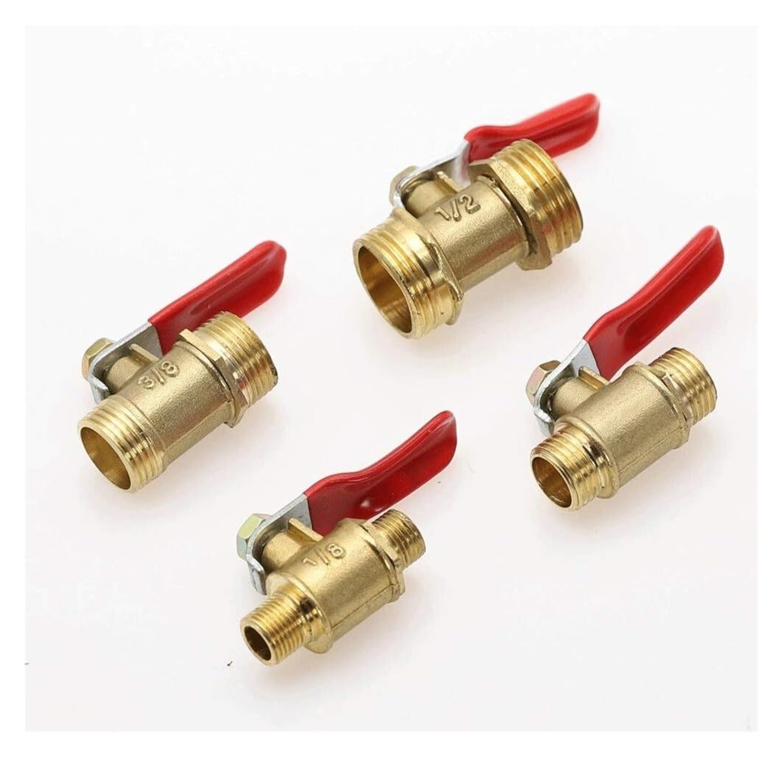 1/8-1/2" Mini Vanne Pneumatique Mâle(1/2")