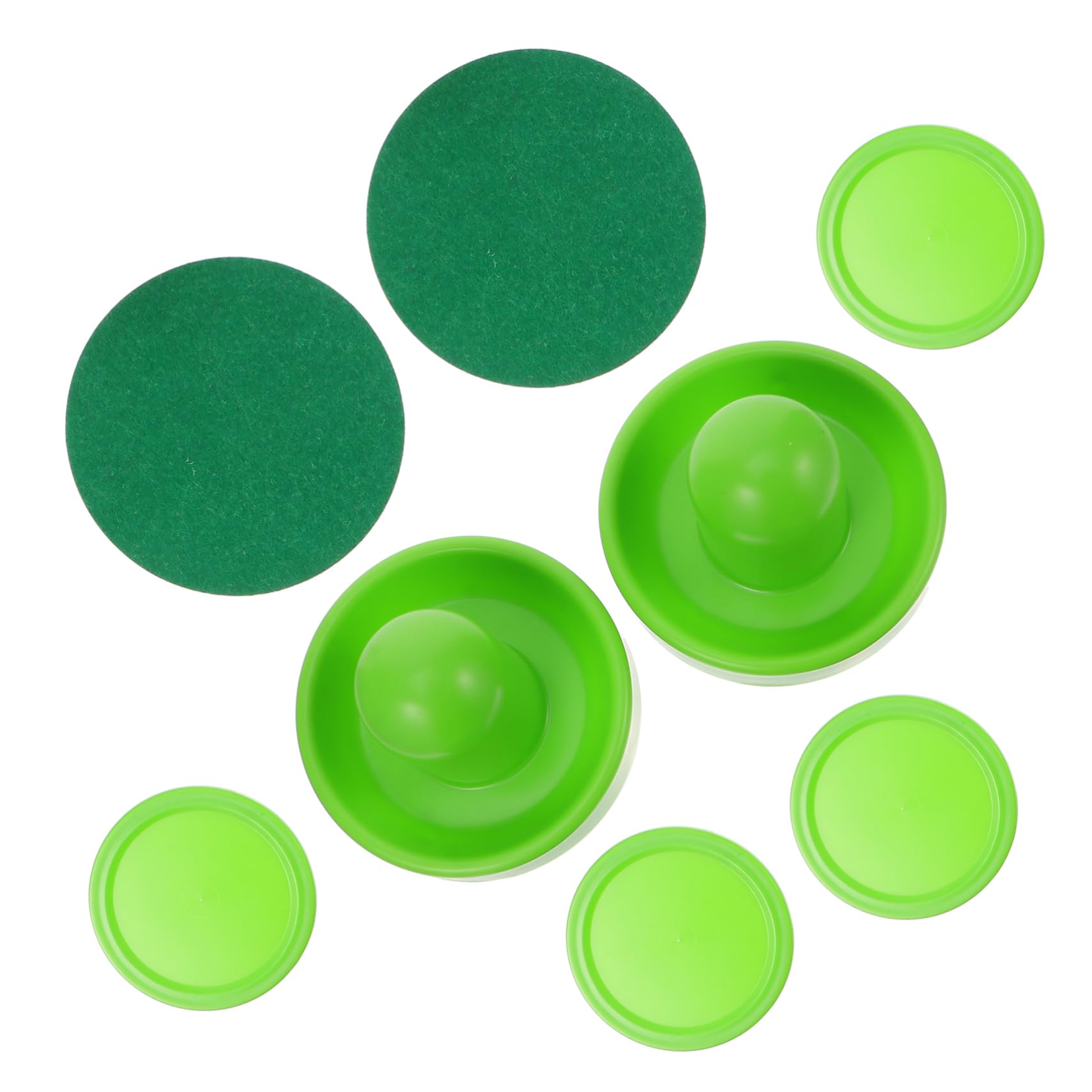 Garneck 1Set Air Hockey Pusher Replacement Pushers Pucks for Tabletop Air Hockey Game Accessories for Enhanced Gameplay Experience