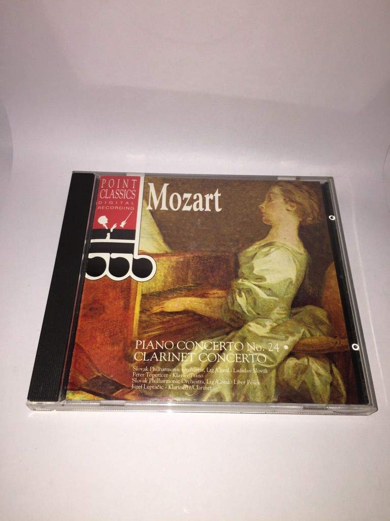 Piano Concerto 24 / Clarinet Concerto [Audio CD] Mozart and Slovak Philharmonic Orch
