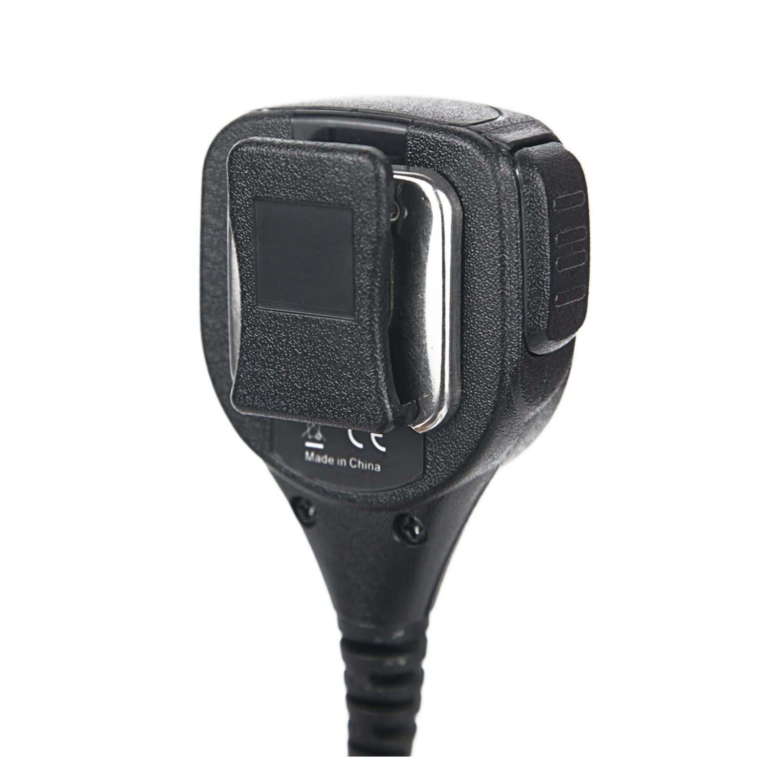 YANGYIYANG Zdalny mikrofon wodoodporny mikrofon mikrofonowy Ptt. Pasuje do Motorola GP140, GP320, GP328, GP329 Walkie Talkie dwukierunkowe radio Walkie talkie mikrofon (Color : Black)