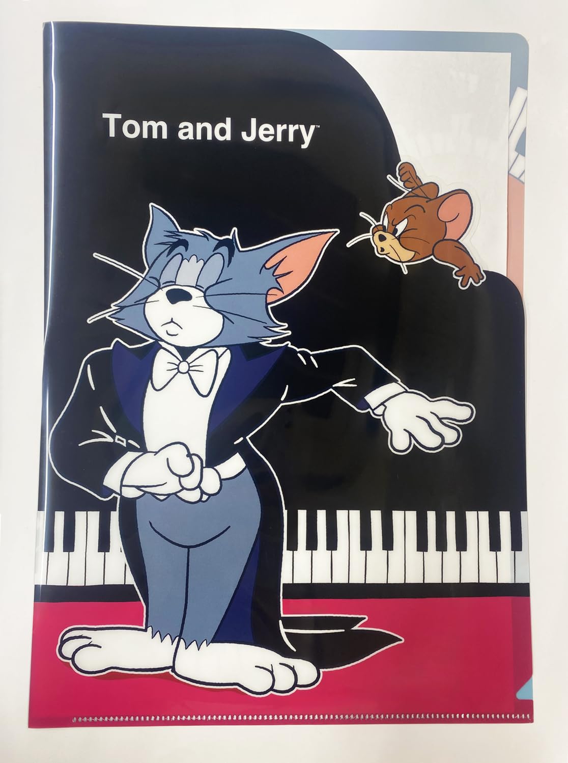 Amazon | トムとジェリー(PIANO CONCERT) ダイカットクリアファイル