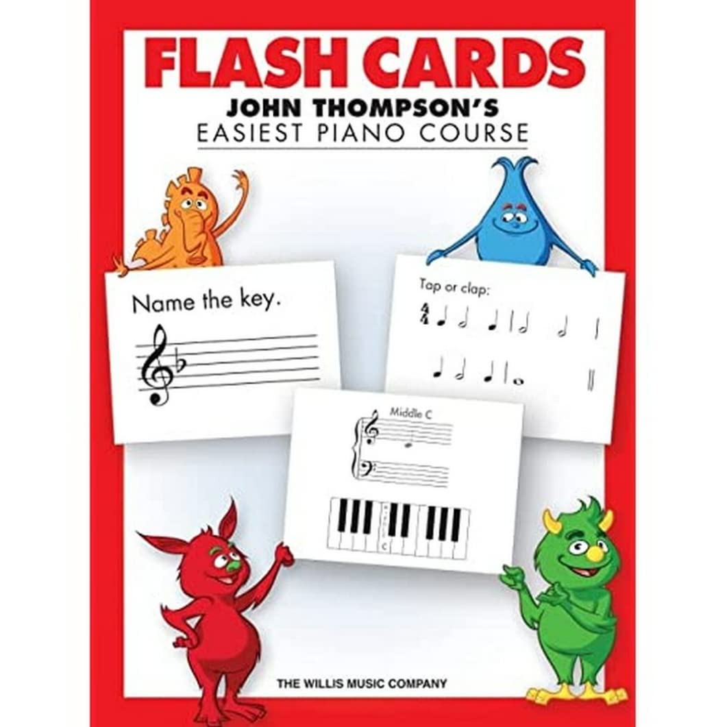 Flash Cards: John Thompson's Easiest Piano Course