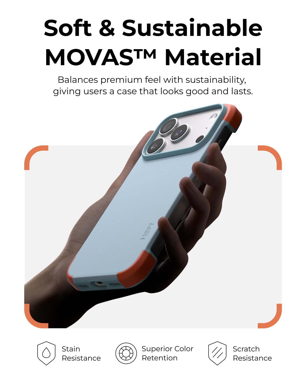MOFT MOVAS iPhone 17 Pro Max ケース Frame Case MOVAS™ for iPhone 17 - MagSafe Compatible – MOFT