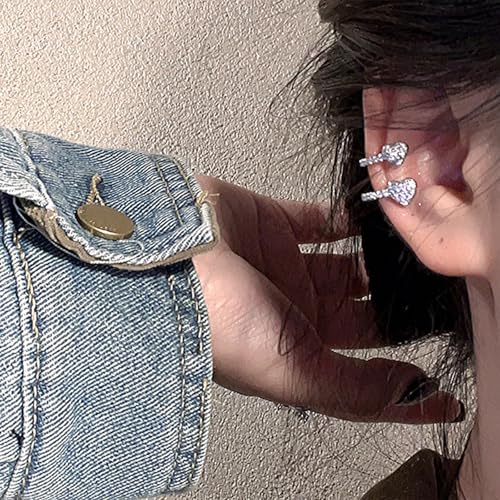 Image of Ear Cuffs Non Piercing Chunky Ear Cuff Earrings for Women Non Tarnish Clip on Cartilage Earrings Trendy Jewelry No Pierced Ears Fake Earring Set Fashion Accessories Jewelry Birthday Gifts