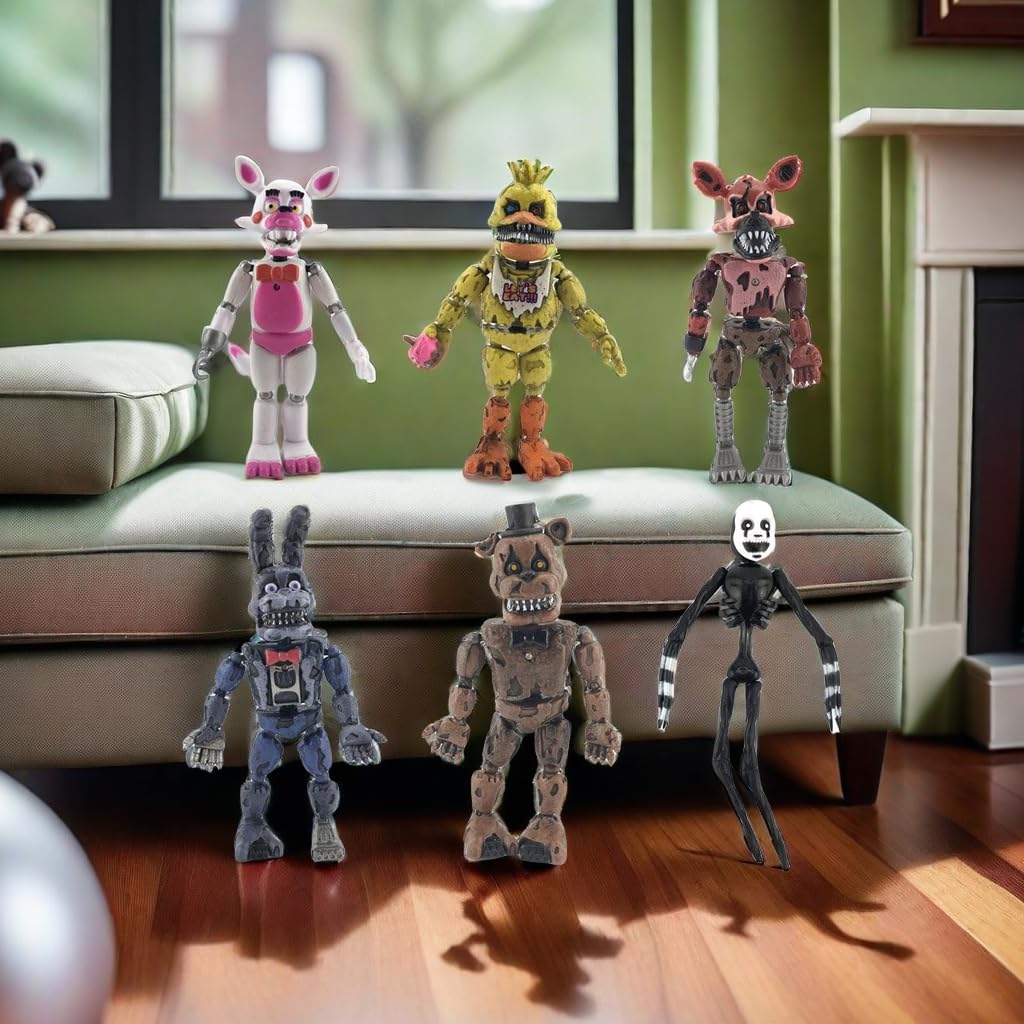 Amazon.co.jp: Five Nights ゲームフィギュア おもちゃ 人形 FNAF